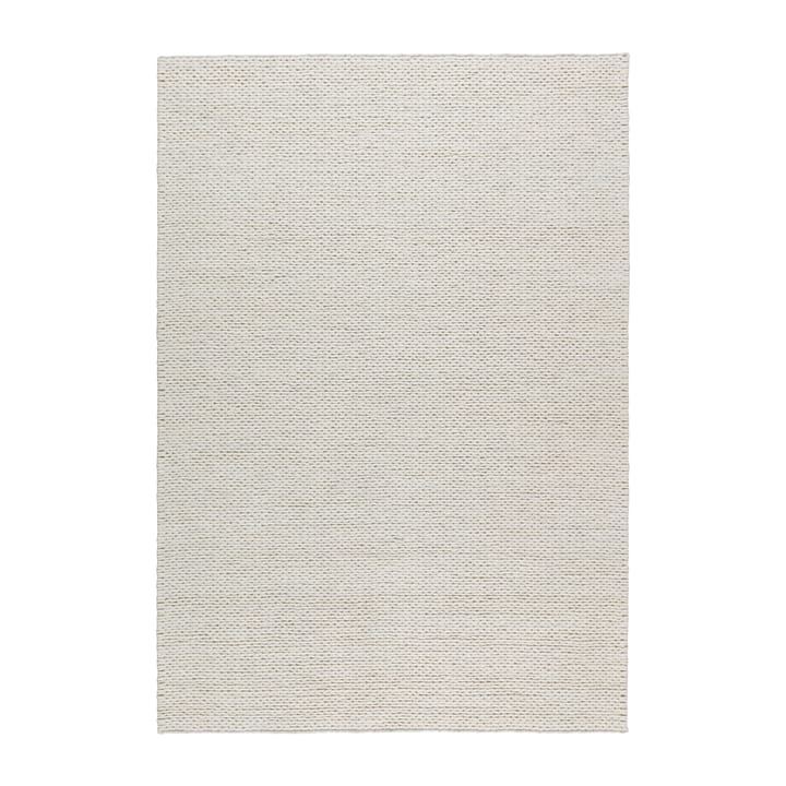 Alfombra de lana Braided blanco natural, 200x300 cm Scandi Living