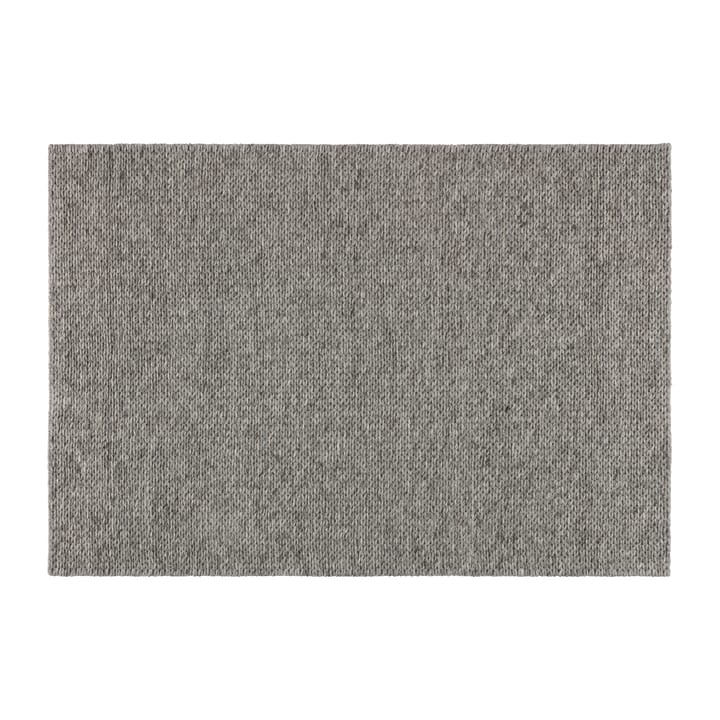 Alfombra de lana Braided gris natural - 170x240 cm - Scandi Living