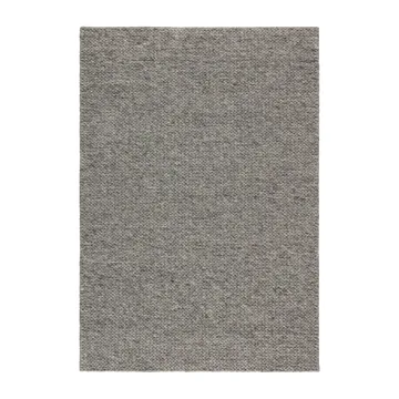 Alfombra de lana Braided gris natural - 200x300 cm - Scandi Living