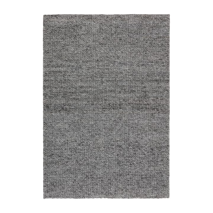 Alfombra de lana Braided gris oscuro, 170x240 cm Scandi Living