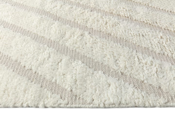 Alfombra de lana Cozy line blanco natural - 170x240 cm - Scandi Living
