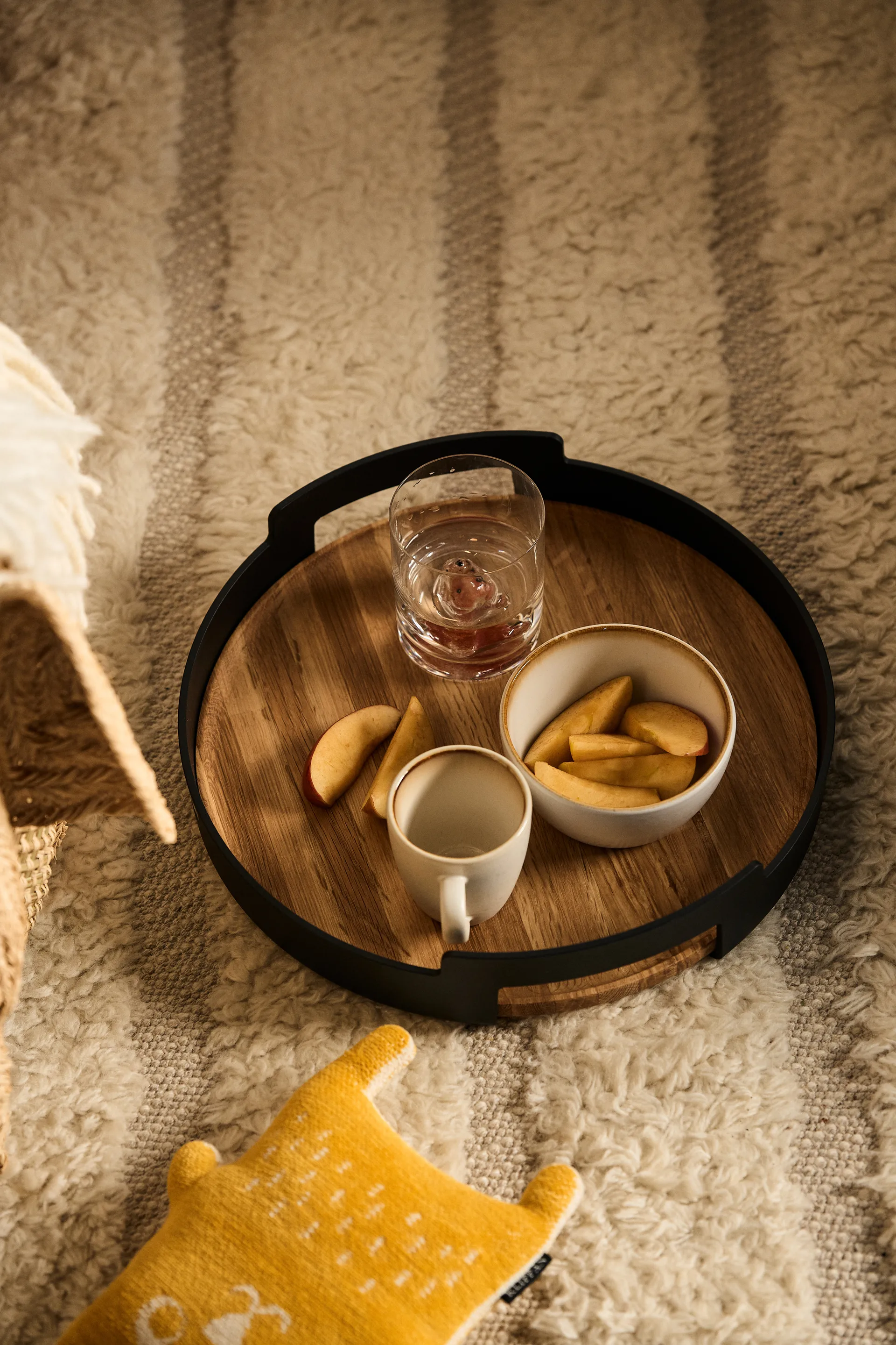 Alfombra de lana Cozy line blanco natural, 170x240 cm Scandi Living