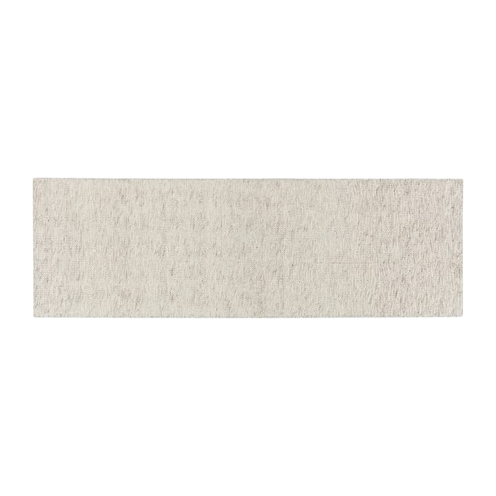 Alfombra de lana Fawn blanco - 80x240 cm - Scandi Living