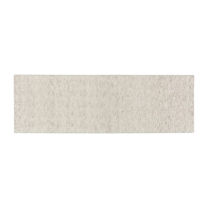 Alfombra de lana Fawn blanco - 80x240 cm - Scandi Living