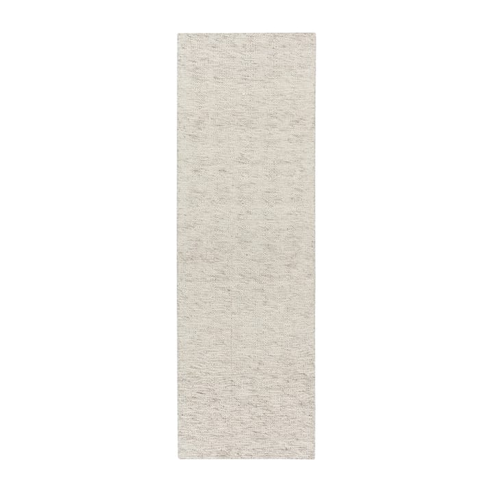 Alfombra de lana Fawn blanco - 80x240 cm - Scandi Living