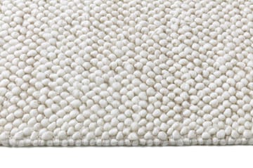 Alfombra de lana Flock blanco natural - 200x300 cm - Scandi Living