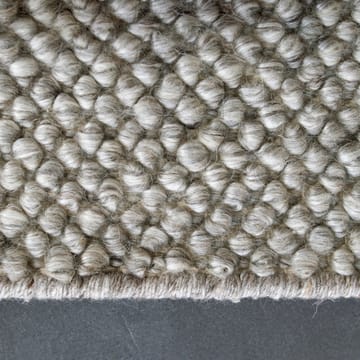 Alfombra de lana Flock gris natural - 170x240 cm - Scandi Living