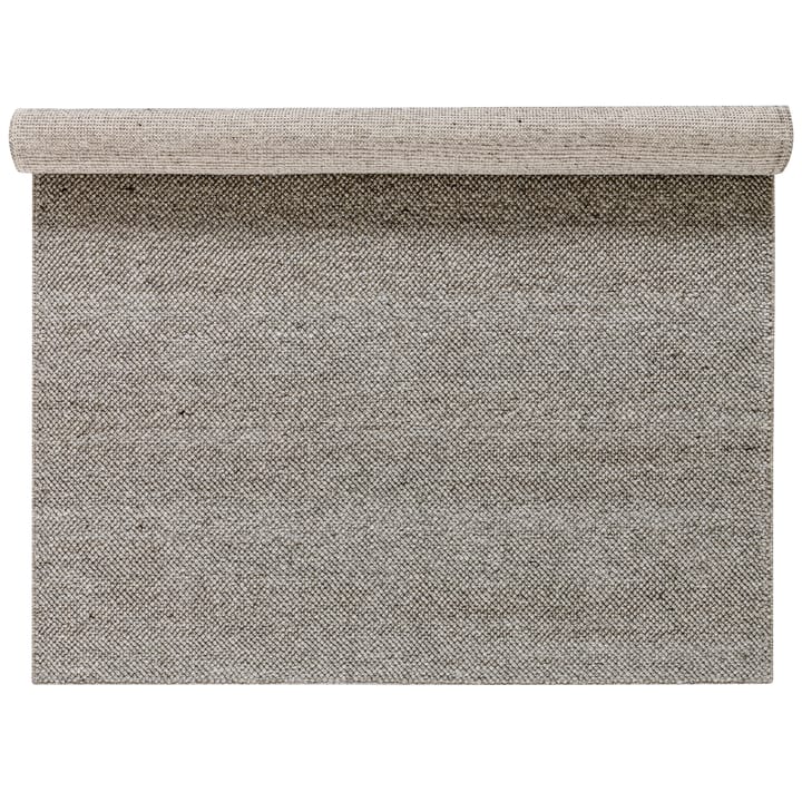 Alfombra de lana Flock gris natural - 200x300 cm - Scandi Living