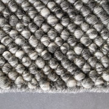 Alfombra de lana Flock gris oscuro - 200x300 cm - Scandi Living