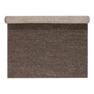 Alfombra de lana Flock marrón natural - 200x300 cm - Scandi Living