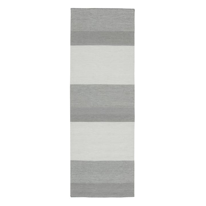 Alfombra de lana Granite gris claro - 80 x 240 cm - Scandi Living
