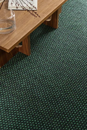 Alfombra de lana Hill - Azul-verde, 200x300 cm - Scandi Living