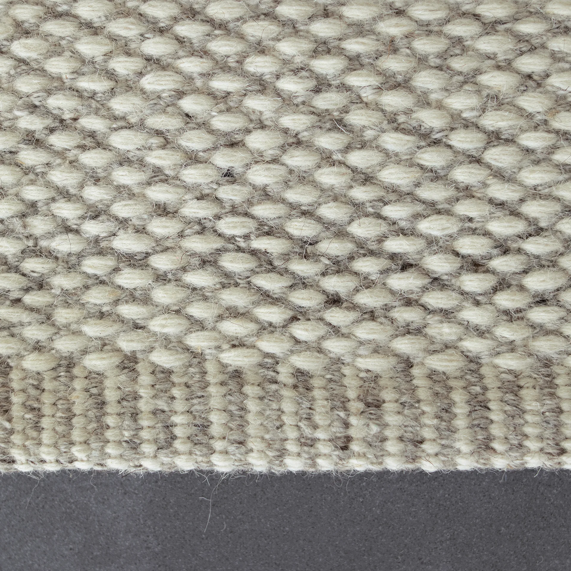 Alfombra de lana Lea blanco natural, 170x240 cm Scandi Living