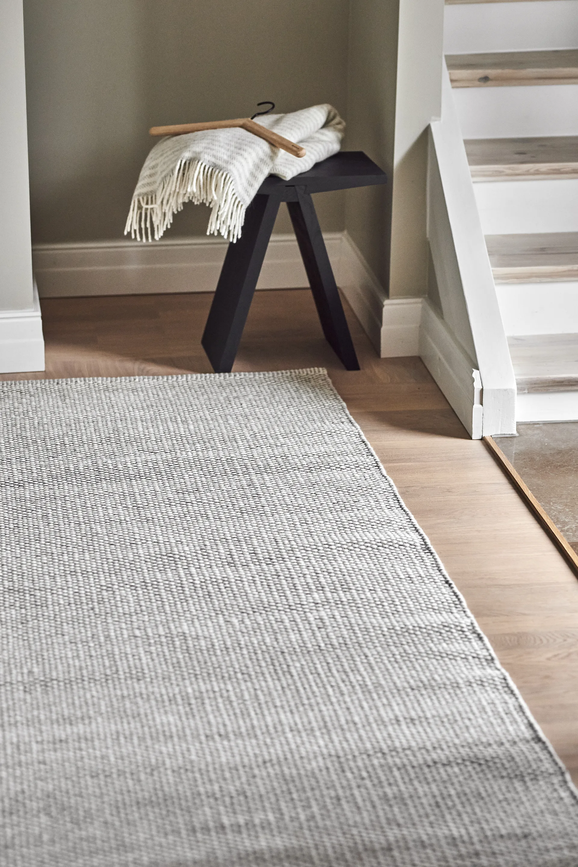 Alfombra de lana Lea blanco natural, 200x300 cm Scandi Living