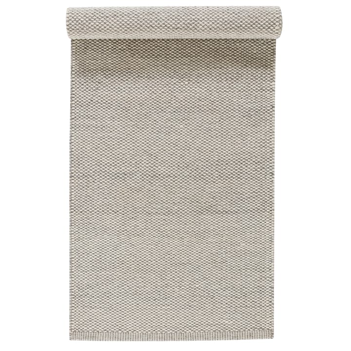 Alfombra de lana Lea blanco natural - 80x240 cm - Scandi Living