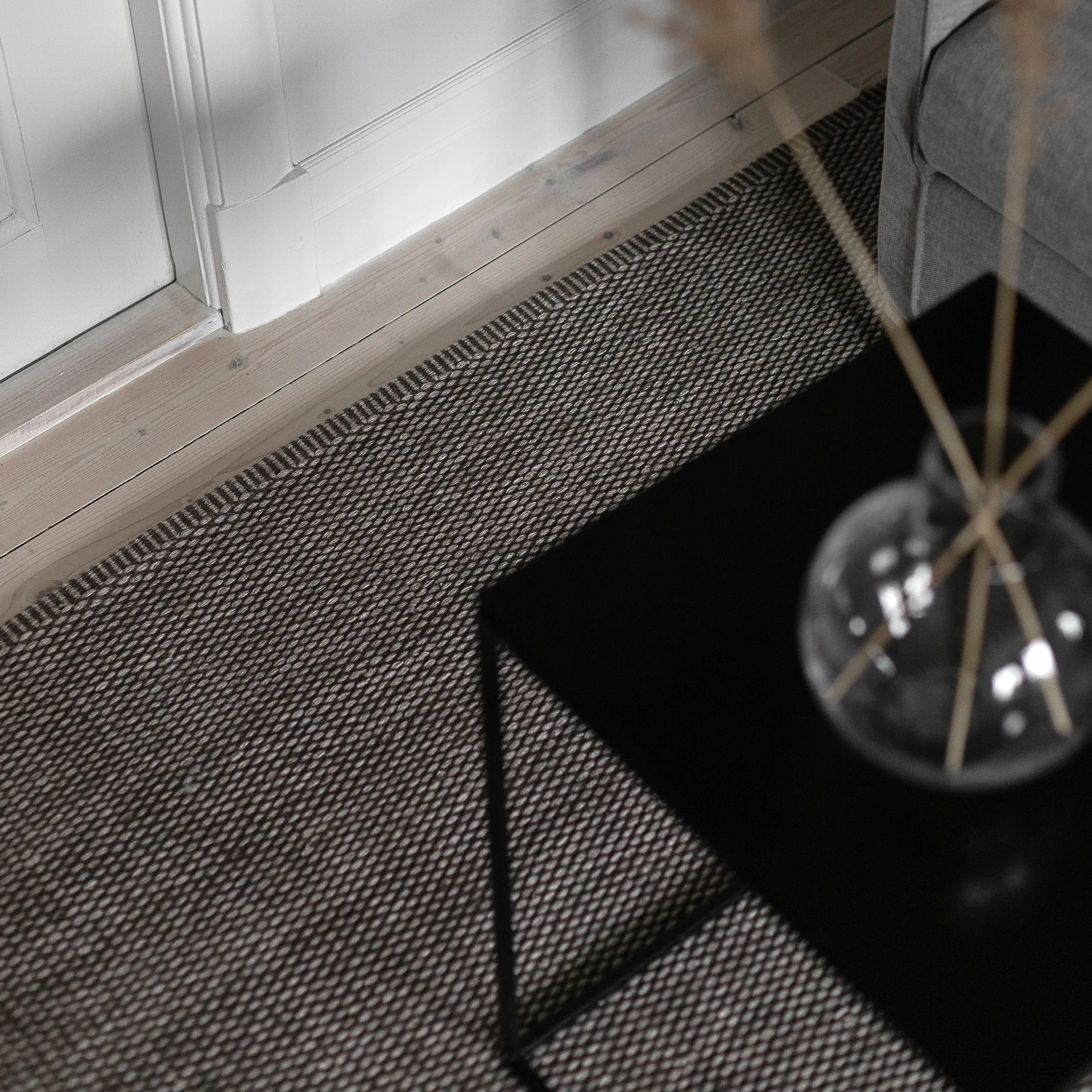 Alfombra de lana Lea gris natural, 170x240 cm Scandi Living