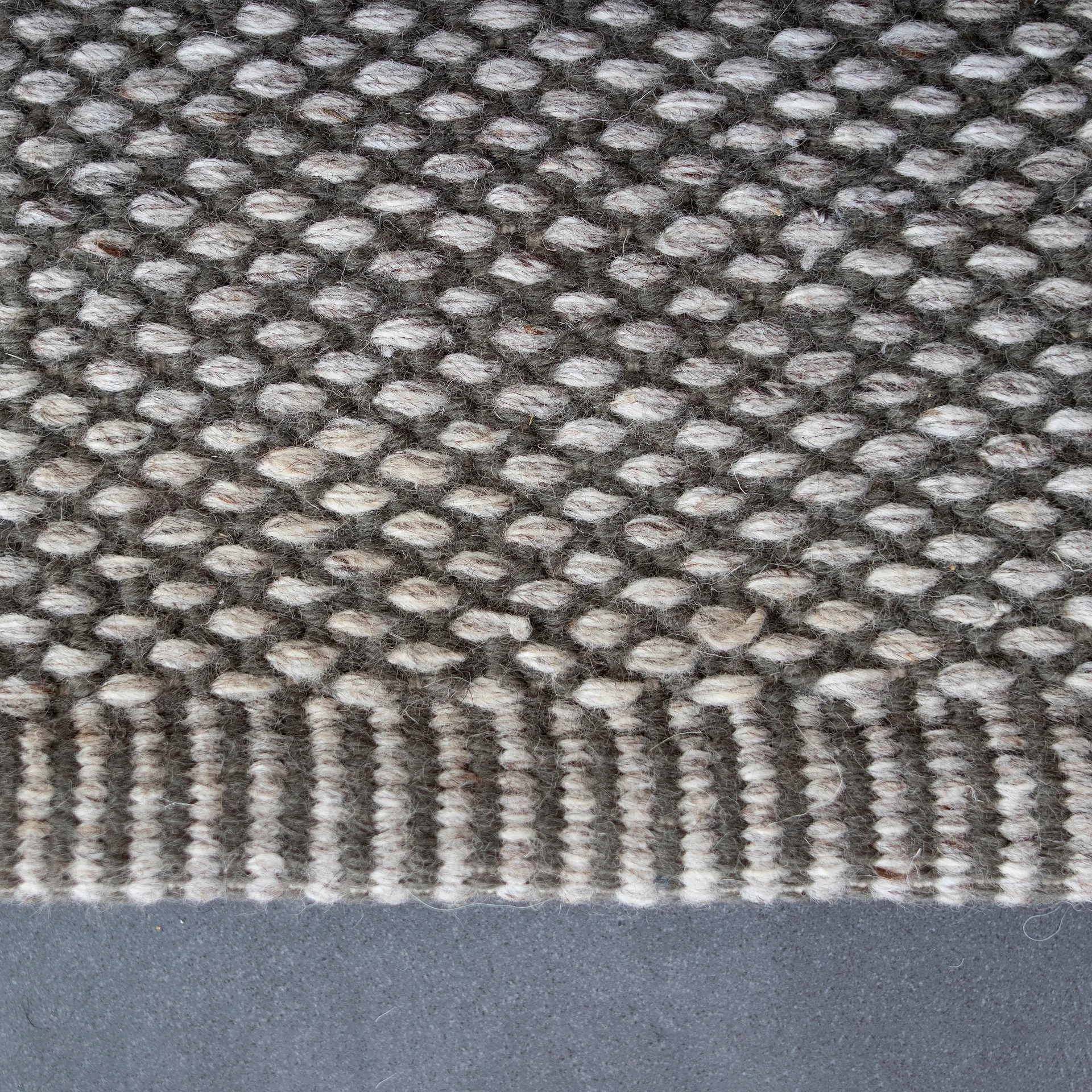 Alfombra de lana Lea gris natural, 200x300 cm Scandi Living