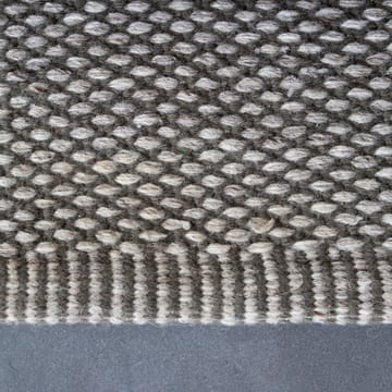Alfombra de lana Lea gris natural - 80x240 cm - Scandi Living