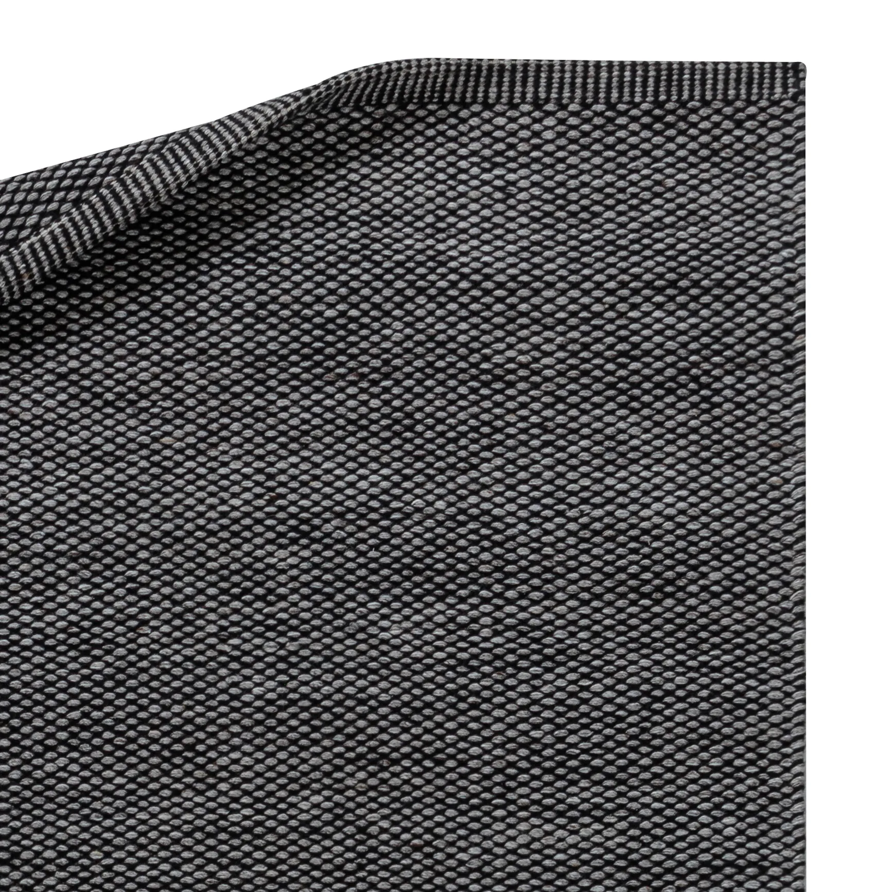 Alfombra de lana Lea negro, 200x300 cm Scandi Living