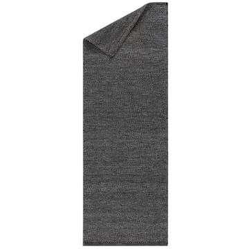 Alfombra de lana Lea negro - 80x240 cm - Scandi Living