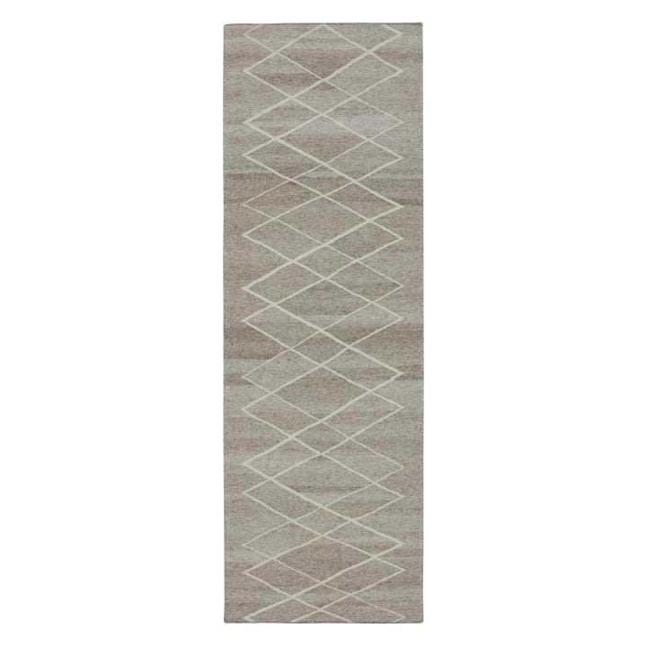 Alfombra de lana Peak crema - 80 x 240 cm - Scandi Living