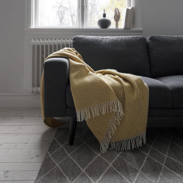 Alfombra de lana Peak crema - 80 x 240 cm - Scandi Living