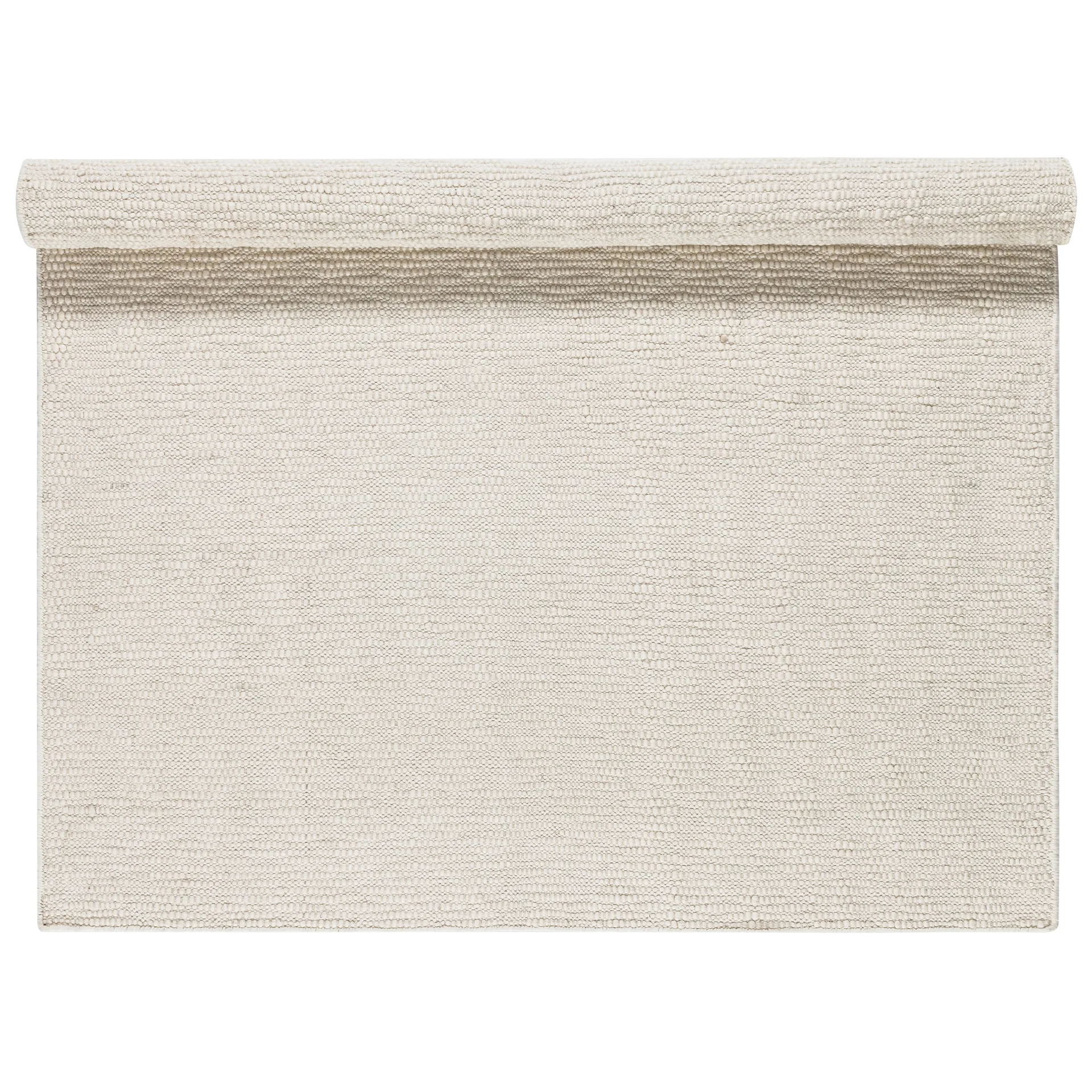 Alfombra de lana Pebble blanco, 170x240 cm Scandi Living