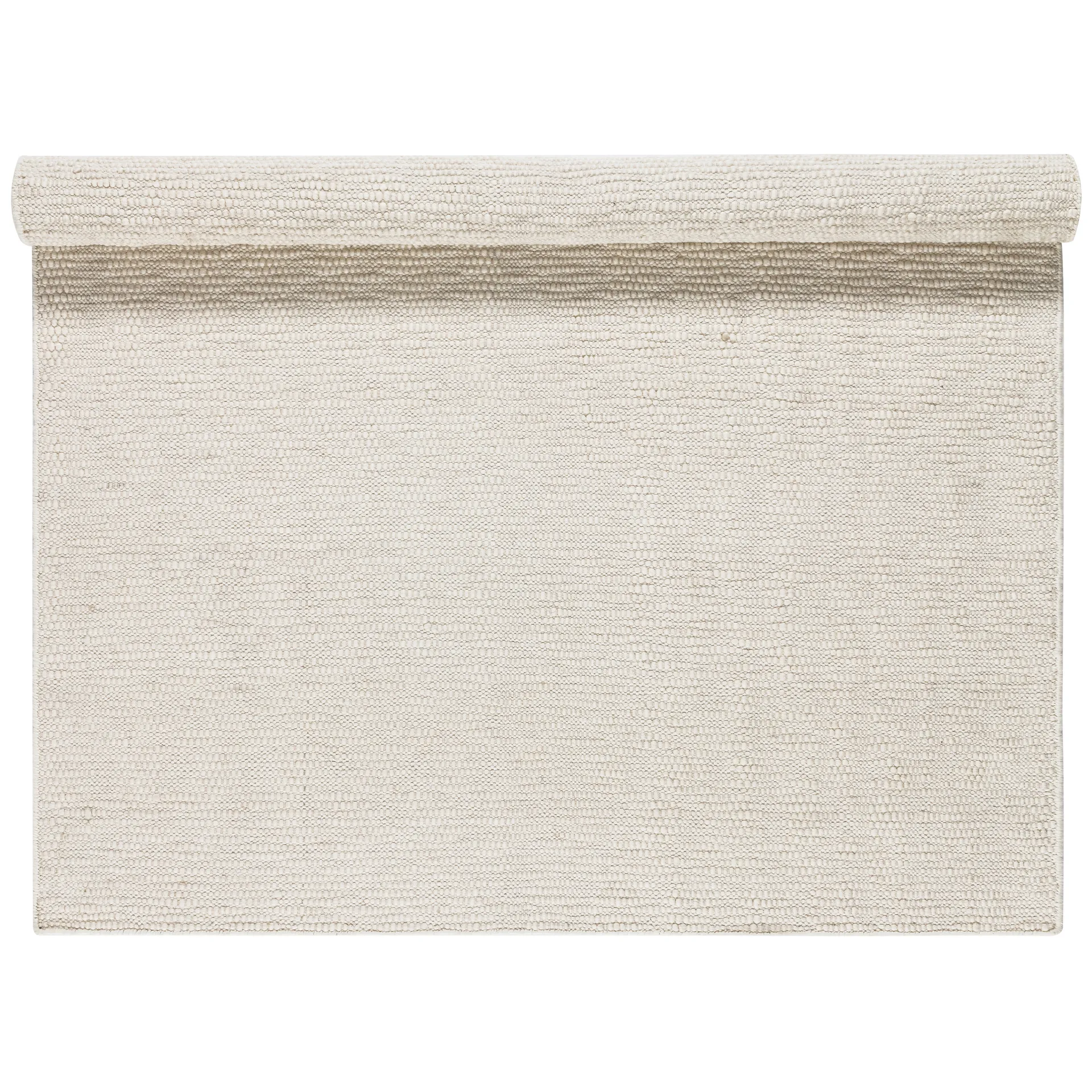 Alfombra de lana Pebble blanco, 200x300 cm Scandi Living