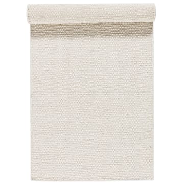 Alfombra de lana Pebble blanco - 80x240 cm - Scandi Living