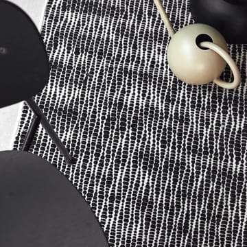Alfombra de lana Pebble negro - 170x240 cm - Scandi Living