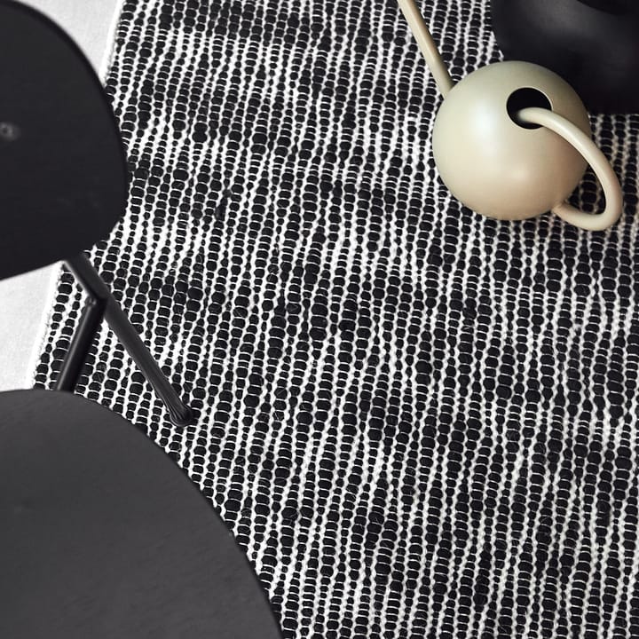 Alfombra de lana Pebble negro, 170x240 cm Scandi Living