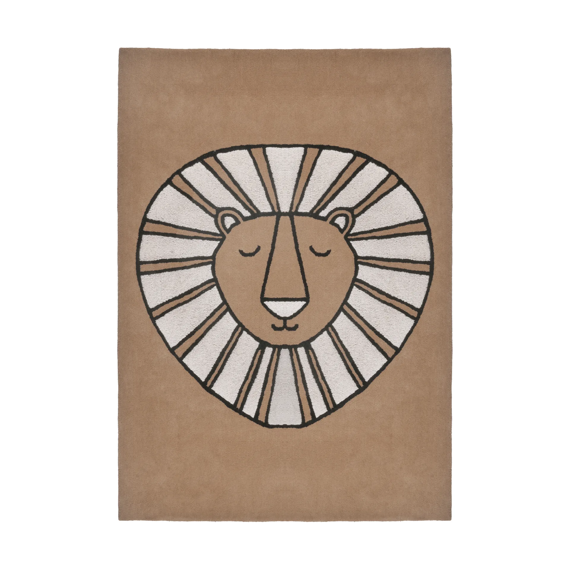 Alfombra de lana Roar 170x240 cm, Sand Scandi Living