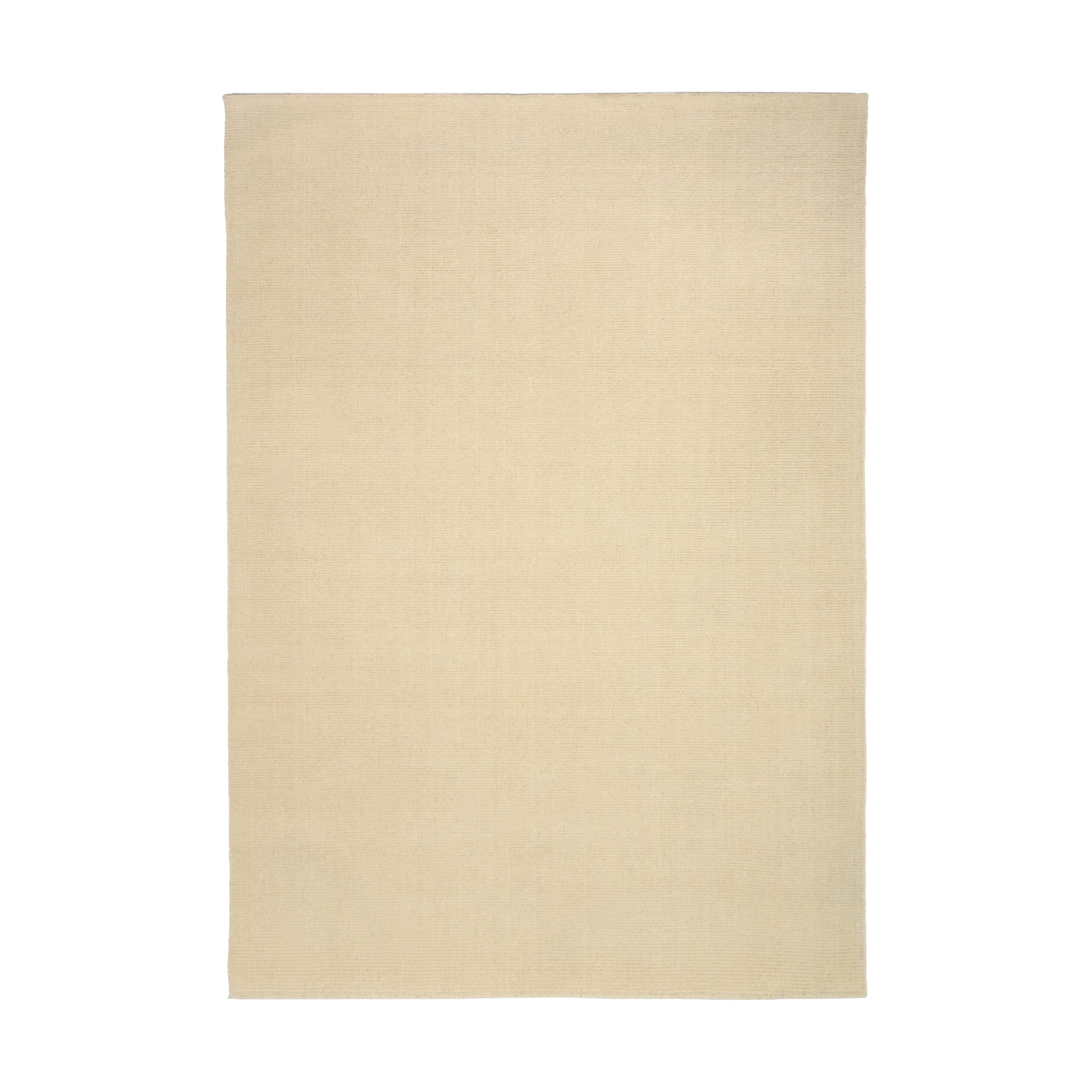 Alfombra de lana Terrain blanco natural, 170x240 cm Scandi Living