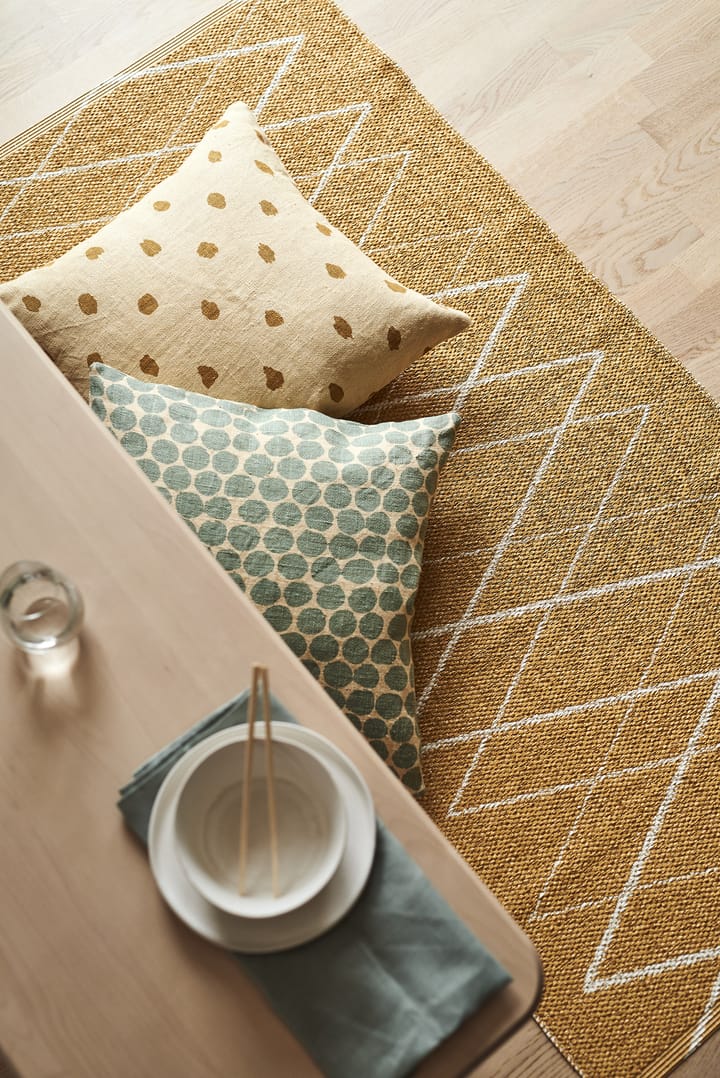 Alfombra de plástico Peak mustard - 70x250cm - Scandi Living