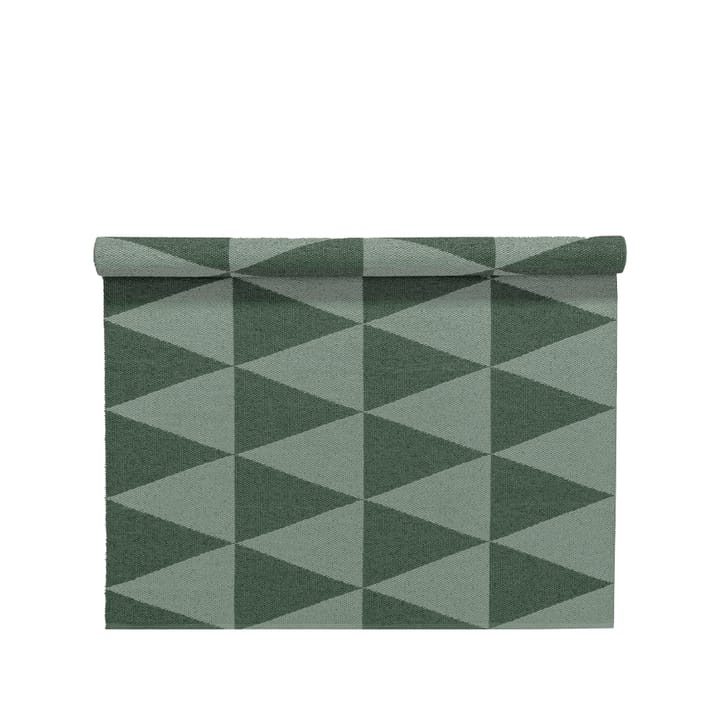 Alfombra de plástico Rime verde - 150x220cm - Scandi Living