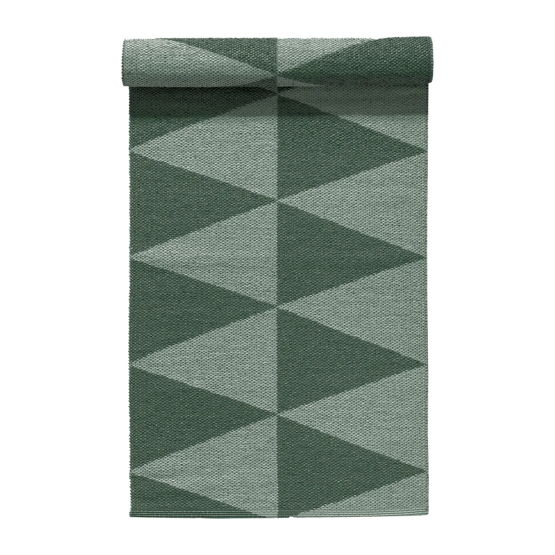 Alfombra de plástico Rime verde, 70x150cm Scandi Living