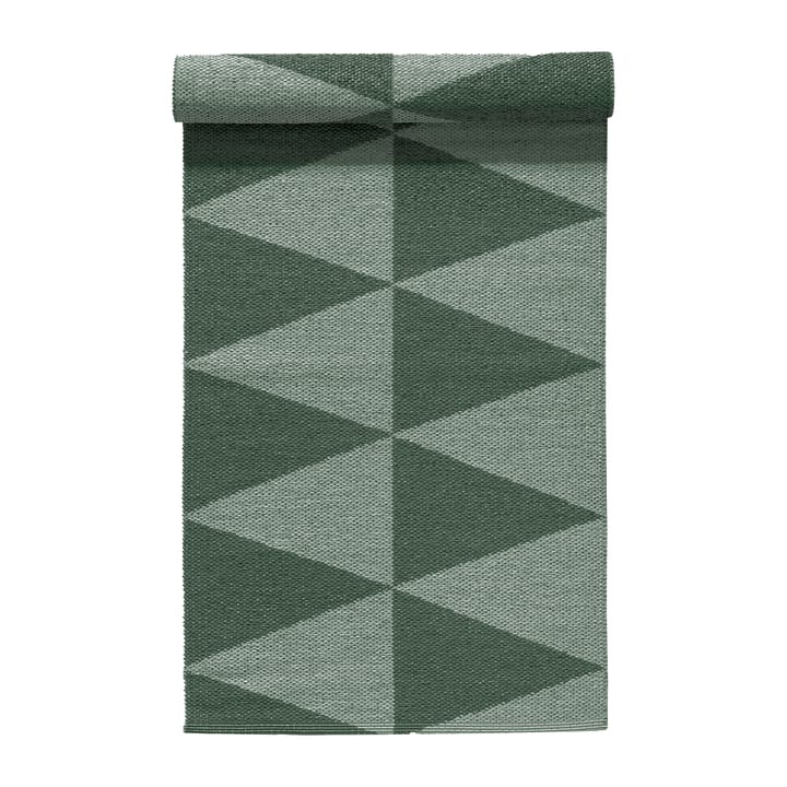 Alfombra de plástico Rime verde, 70x200cm Scandi Living