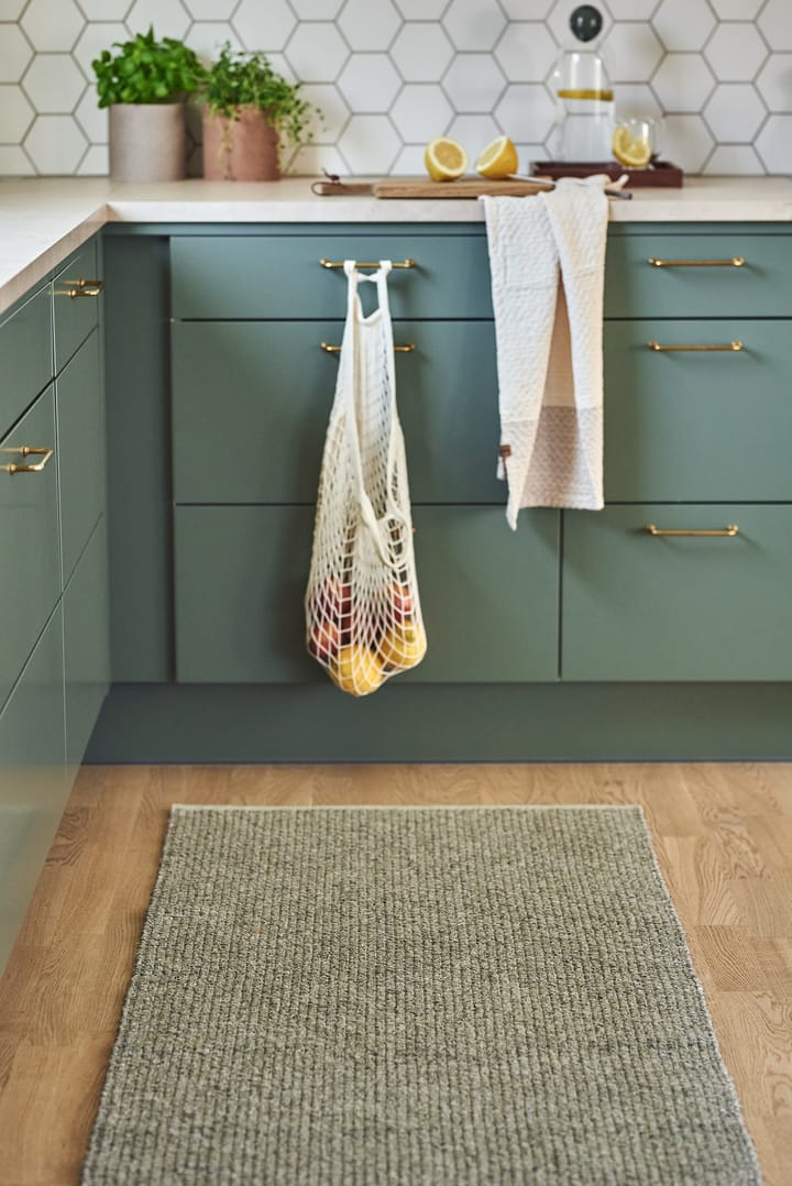 Alfombra Fallow dusty green, 70x250cm Scandi Living