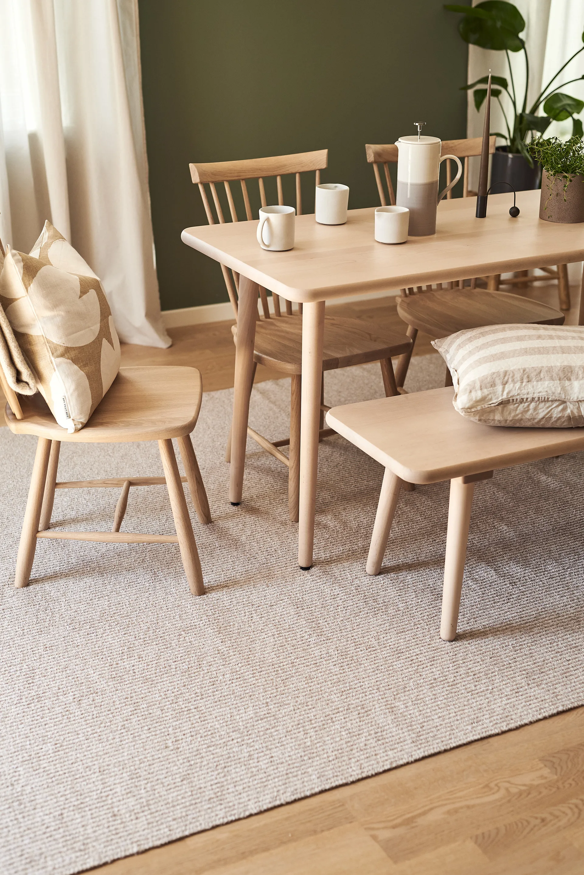 Alfombra Fallow greige, 150x200cm Scandi Living