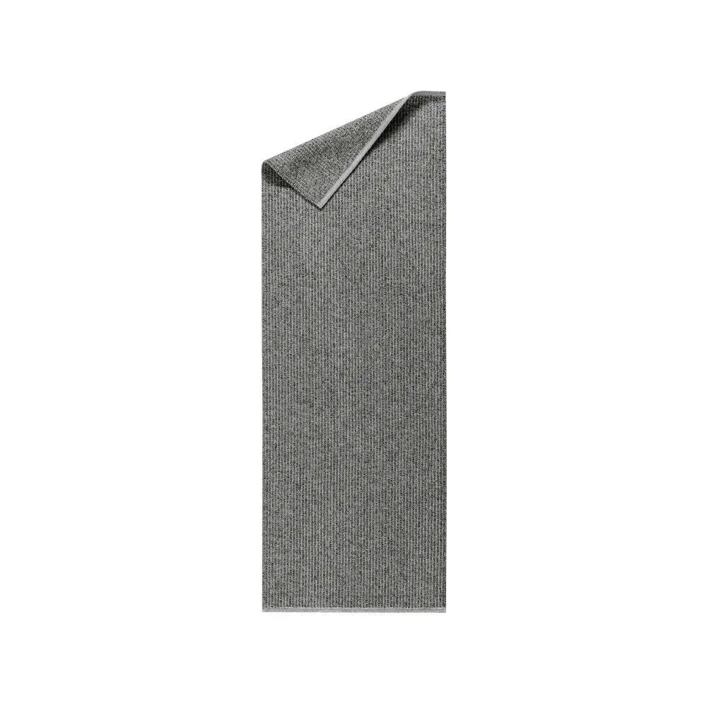 Alfombra Fallow gris oscuro, 70x250cm Scandi Living