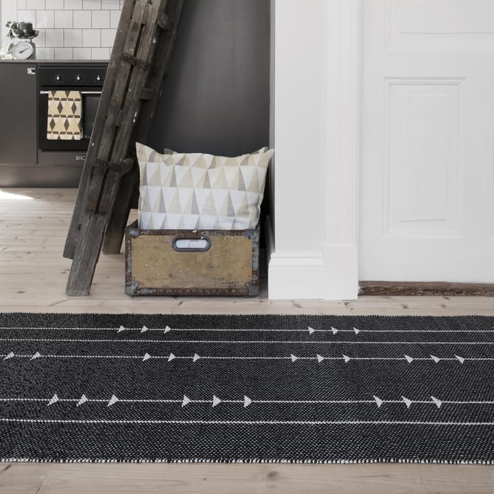 Alfombra Fir nude-black - 70 x 150 cm - Scandi Living