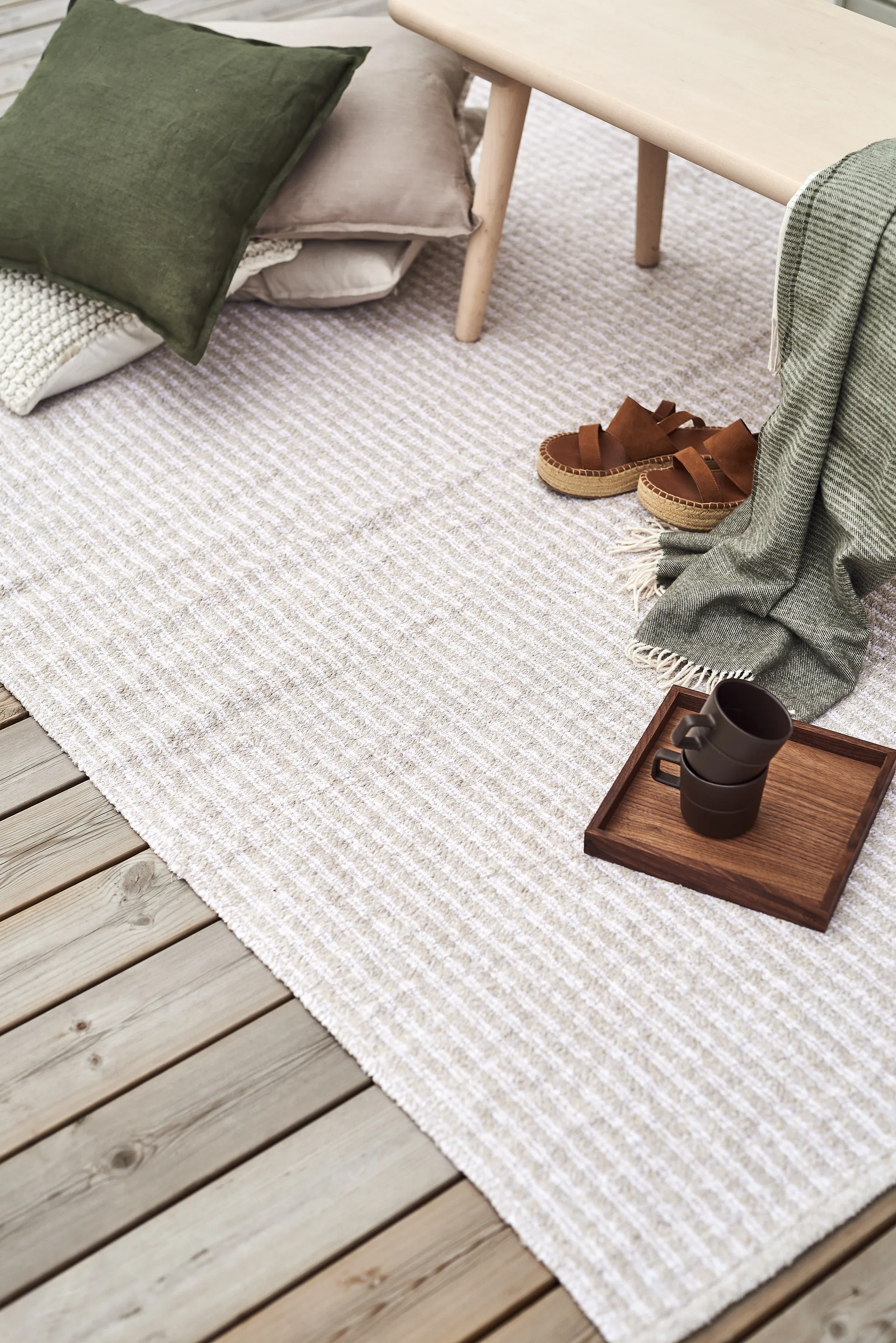 Alfombra Harvest beige, 150x200cm Scandi Living