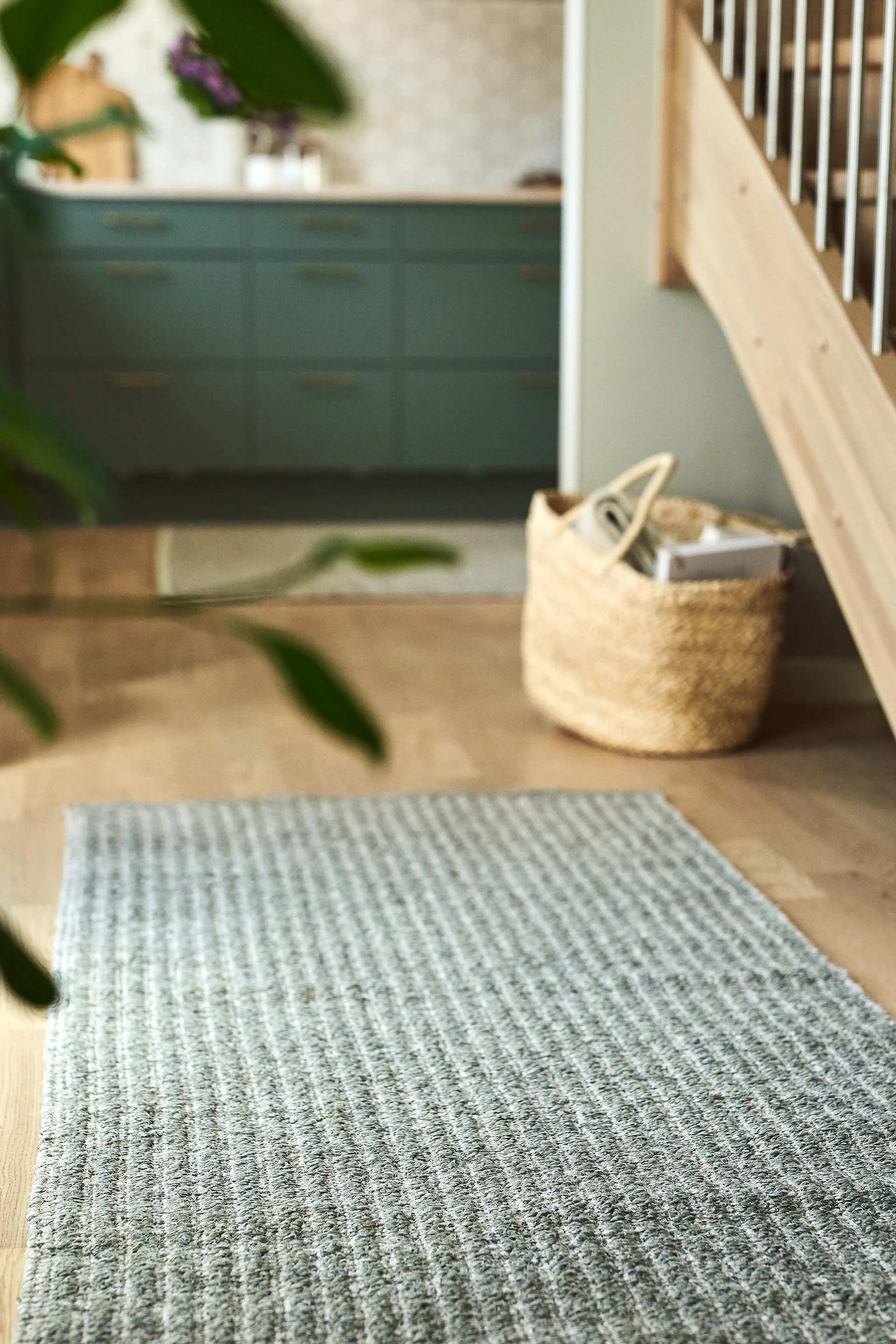 Alfombra Harvest dusty green, 70x150cm Scandi Living