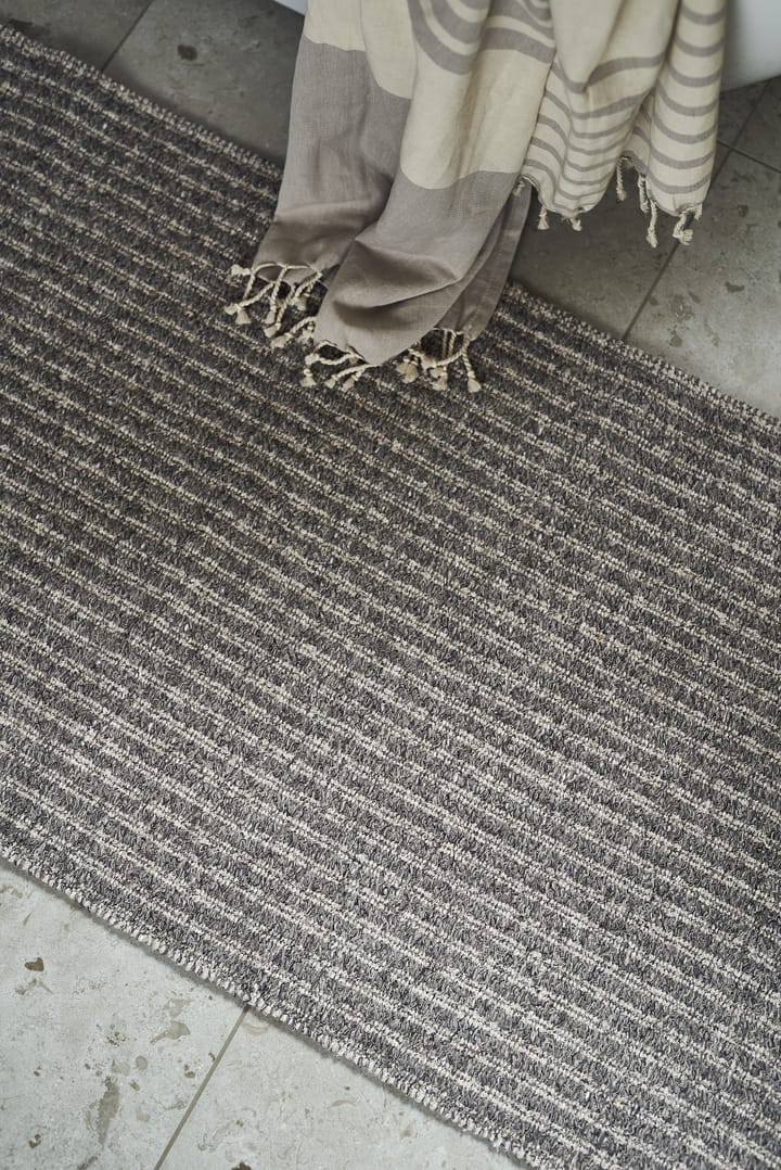 Alfombra Harvest gris oscuro - 70x250cm - Scandi Living