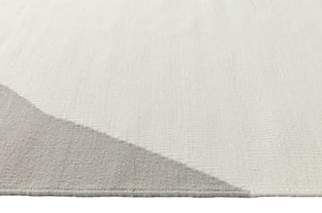 Alfombra kelim Flow blanco-gris - 170x240 cm - Scandi Living