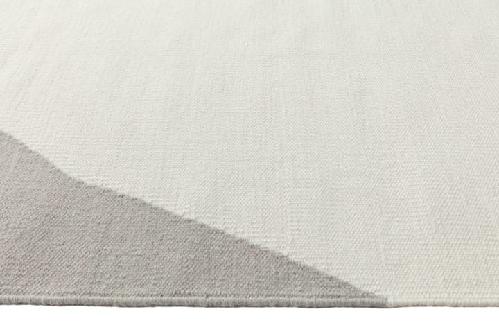 Alfombra kelim Flow blanco-gris, 170x240 cm Scandi Living