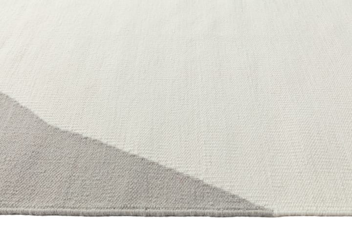 Alfombra kelim Flow blanco-gris - 200x300 cm - Scandi Living