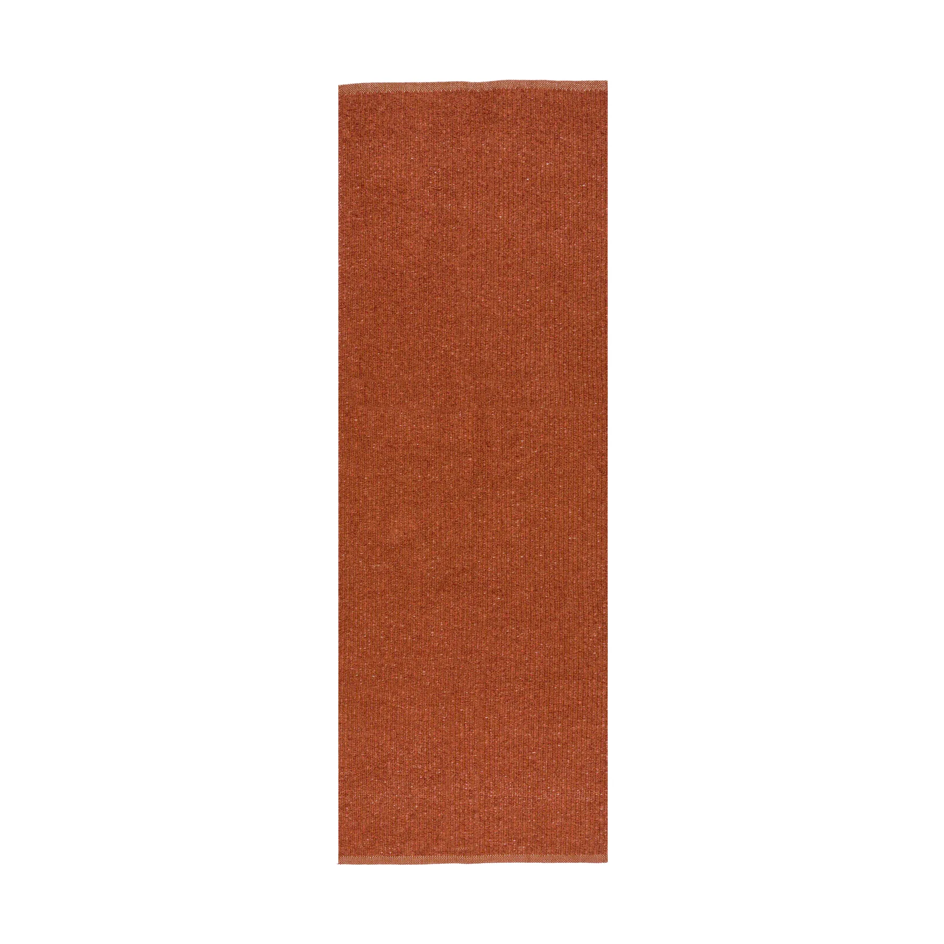 Scandi Living Alfombra pasillera Fallow Rust, 70×200 cm