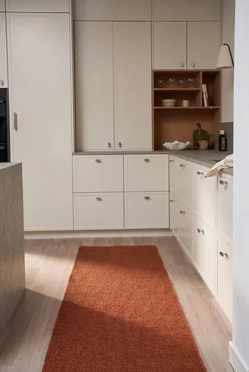 Alfombra pasillera Fallow  - Rust, 70×200 cm - Scandi Living