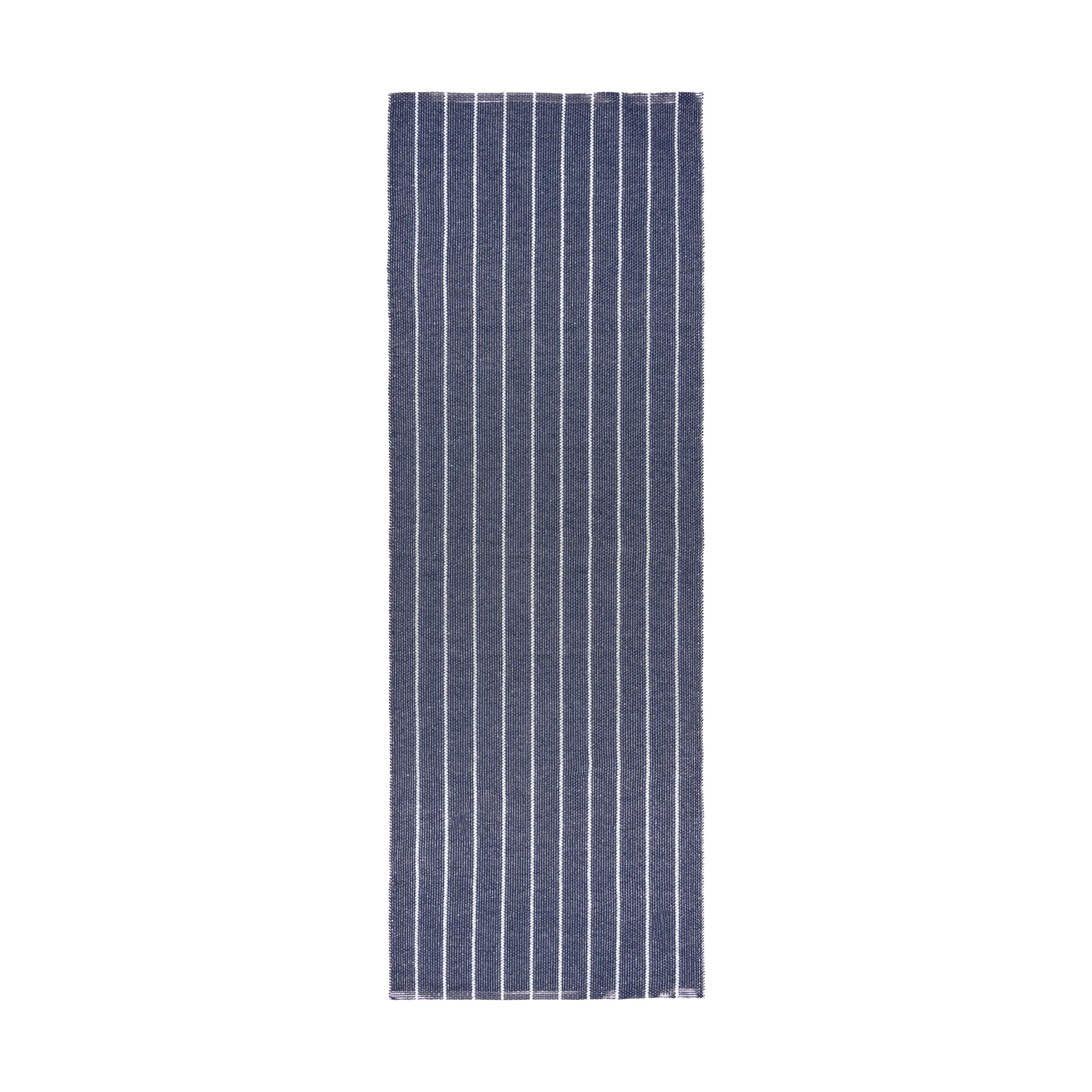 Alfombra pasillera Lane , Ocean blue, 70x150 cm Scandi Living